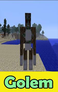 Golem MOD For MCPE  screenshot 1