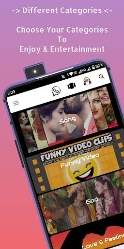Snake Video Status 2021 - Indian Moj Masti App screenshot 3