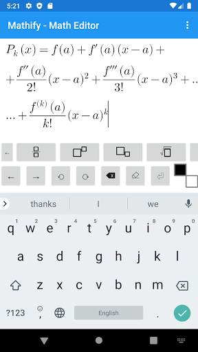 Mathify - Math Editor screenshot 7