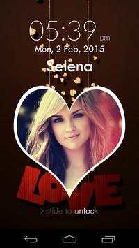 Valentine Lock Screen screenshot 1