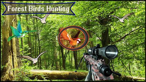 Forest 3D Birds Hunting - Sniper Shooting screenshot 1