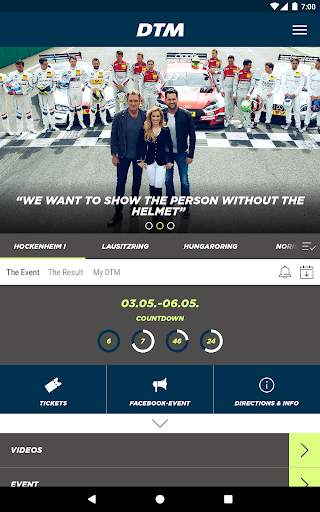 DTM – the official App screenshot 4