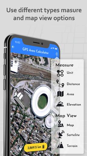 GPS Area Calculator - Calculate Area Using Map screenshot 4