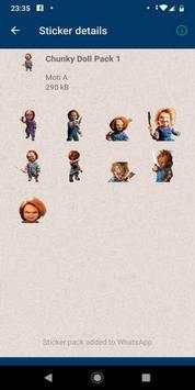 ✅ Stickers Chuky Doll for WhatsApp ✅‏ screenshot 4