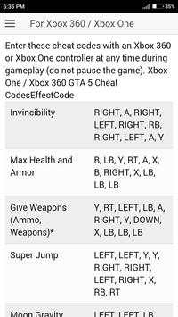 Cheat code for GTA 5 | GRAND THEFT AUTO V Games screenshot 4