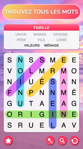 Mots Mêlés - Jeu de Mots screenshot 1