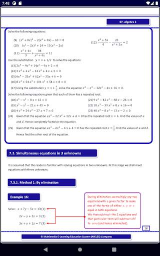 Algebra 2 Pure Math screenshot 14
