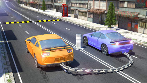 Chained Cars against Ramp screenshot 1