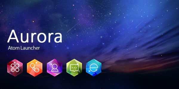 Aurora Atom Theme скриншот 5
