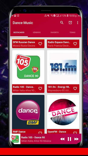 Dance Music Radio App screenshot 2