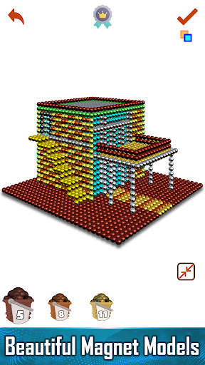 Magnetic Balls 3D - Paint by Number, Magnet World screenshot 2