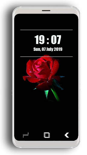 Black Flowers Wallpaper screenshot 4