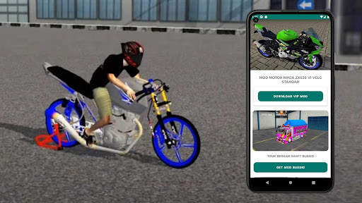 Mod Motor Drag Ceper Bussid screenshot 2