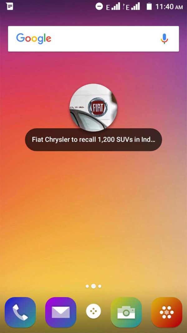 Indus Daily Widget screenshot 1
