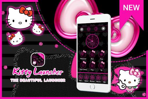 Kitty Launcher Theme screenshot 1