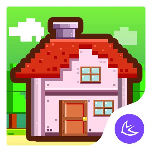 Pixel-APUS Launcher theme 1063.0.1001