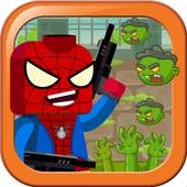Zombie man Defense Spider legO 1.8