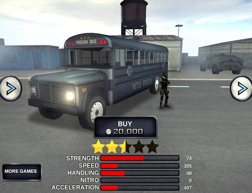 Prison Bus Driver Valley 3D screenshot 7