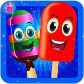 Ice Cream Pop Candy Maker Game For Kids logo
