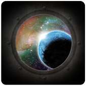 Space travel Live wallpaper logo