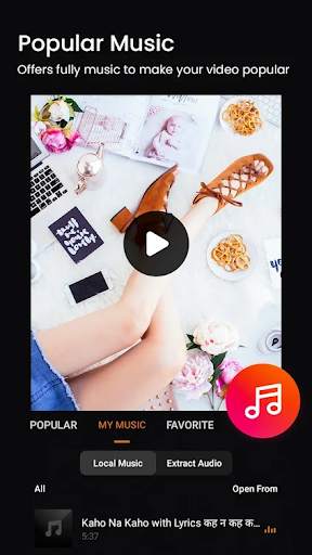Video Maker with Music screenshot 4
