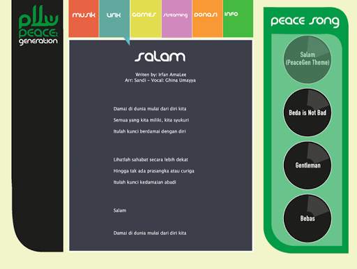 Peace Songs screenshot 13