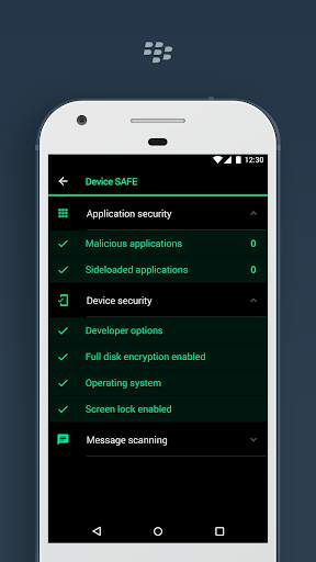 BlackBerry Protect screenshot 2