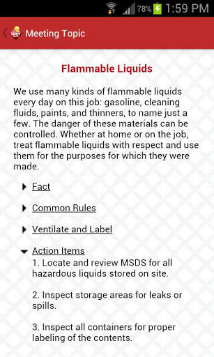 Safety Meeting App screenshot 3