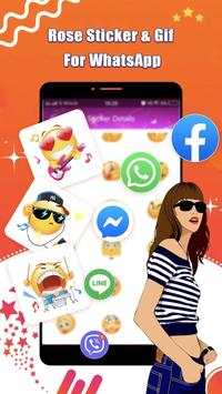 Rose Sticker & Gif For WhatsApp screenshot 2