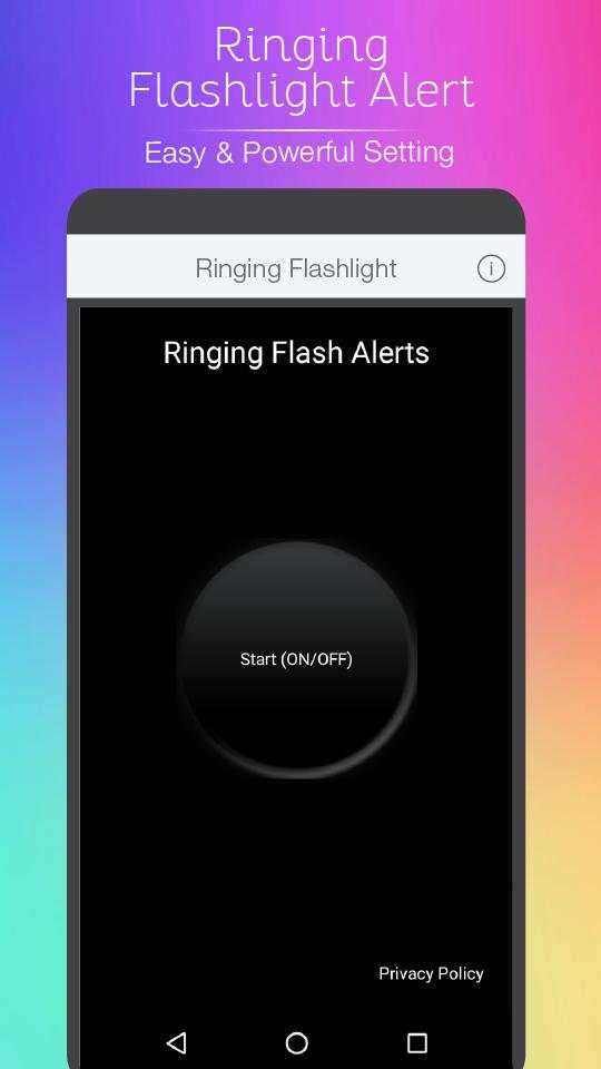 Ringing Flashlight Alerts screenshot 5
