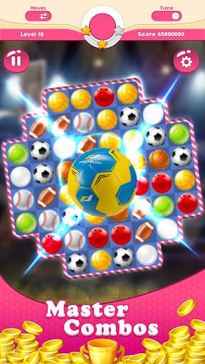 Ball Crush Splash-Match 3 Game screenshot 1