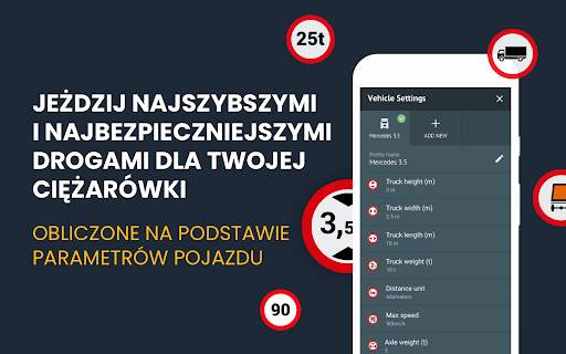RoadLords - Darmowa Nawigacja GPS Dla Ciężarówek screenshot 2