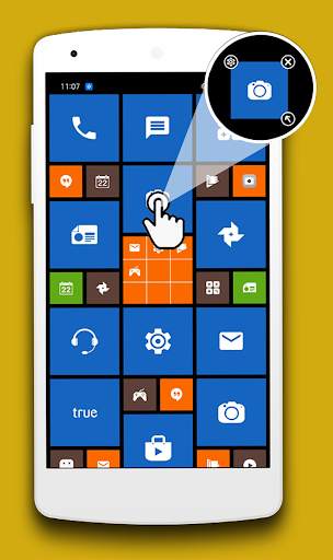 8.1 Metro Look Launcher 2022 screenshot 1