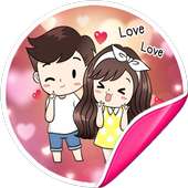 Cute Couple Packs For WhatsApp - WAStickerApp logo