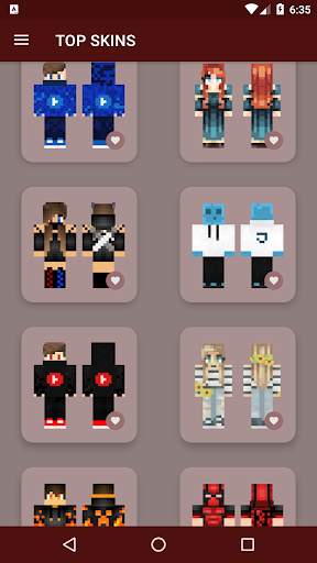 Popular Skins for MCPE screenshot 7