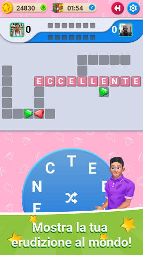 🍎Crossword Online: Tazza di parole screenshot 1