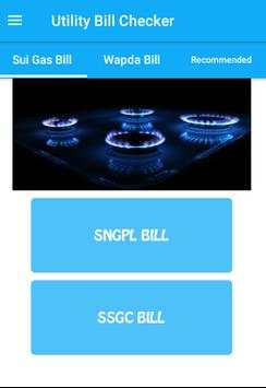 Sui Gas Bill Checker screenshot 1