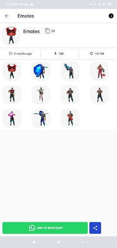 FF Stickers for whatsapp screenshot 4