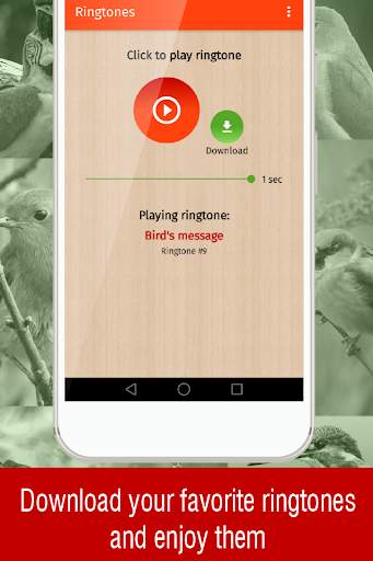 bird ringtones for phone, bird sounds ringtones screenshot 3