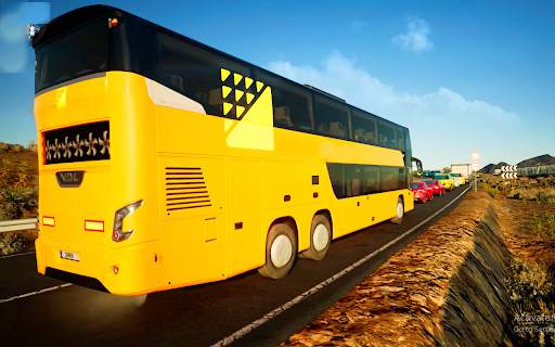 US Smart Coach Bus 3D: Free Driving Bus Games screenshot 2