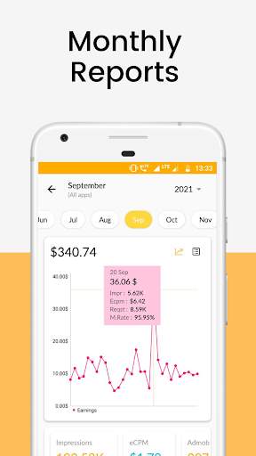 Dash: AdMob Earnings Dashboard скриншот 2
