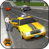 USA City Taxi Driver Mania Fun logo