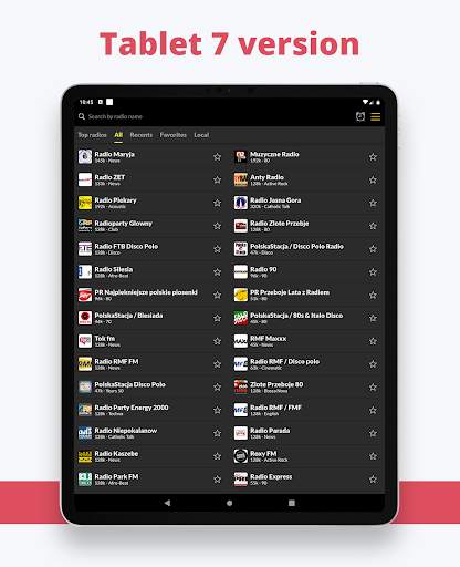 Radio Poland: Internet Radio, Free FM Radio screenshot 7
