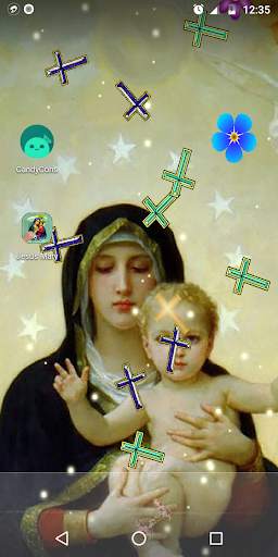 Magic Ripple - Jesus and Mary Live Wallpaper screenshot 2