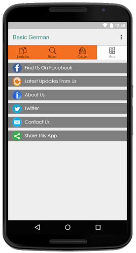 Basic German Language Learning App For Beginners screenshot 6