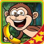 Banana king Monkey Jungle logo