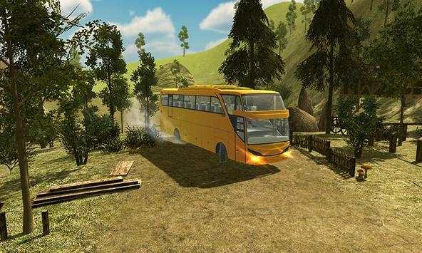 Hill Bus 3D Racing Driving Simulator Game screenshot 3