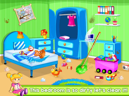 Kids Cleaning Games - My House Cleanup screenshot 3