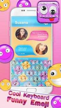 Cool Keyboard Funny Emoji screenshot 1