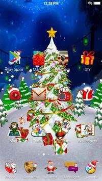 3D Christmas tree launcher theme screenshot 7